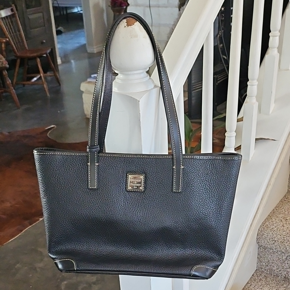 Dooney & Bourke Black Leather Tote